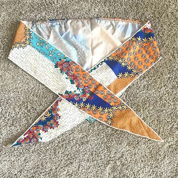 NEW- Handkerchief Top Multi Colored floral, boho designs Size S and M available - Picture 6 of 16
